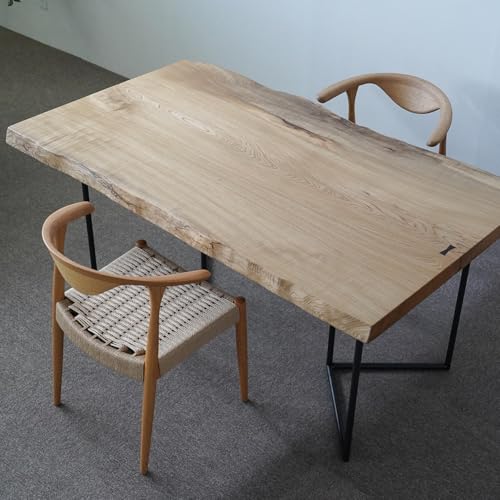 一枚板 栓 ダイニングテーブル 無垢一枚板 テーブル 天然木 ダイニング カウンター 座卓 天板 無垢材 1枚板 インテリア モダン 和洋室 家具 木製 HOLM230